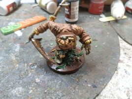 Off to varnishing with him!