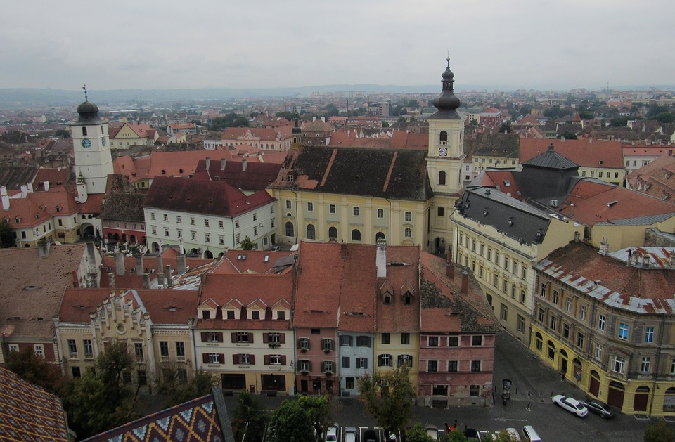Sighisoara e cittadine in transilvania