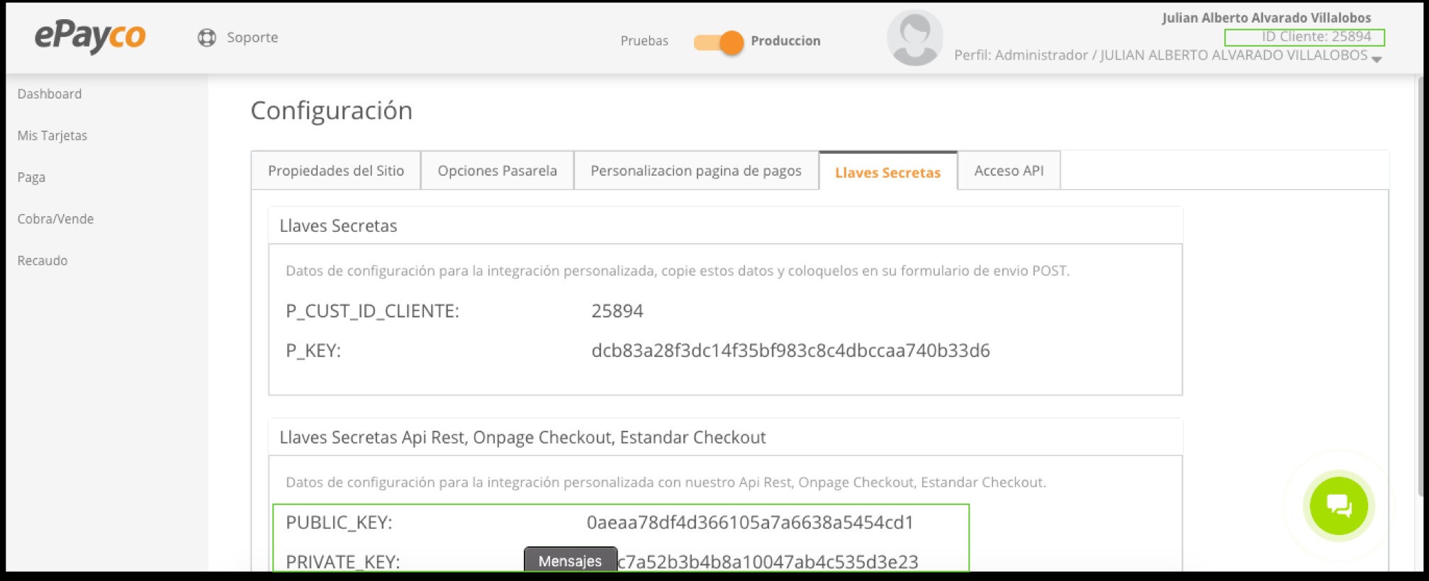 Pasarelas de pago Vendty