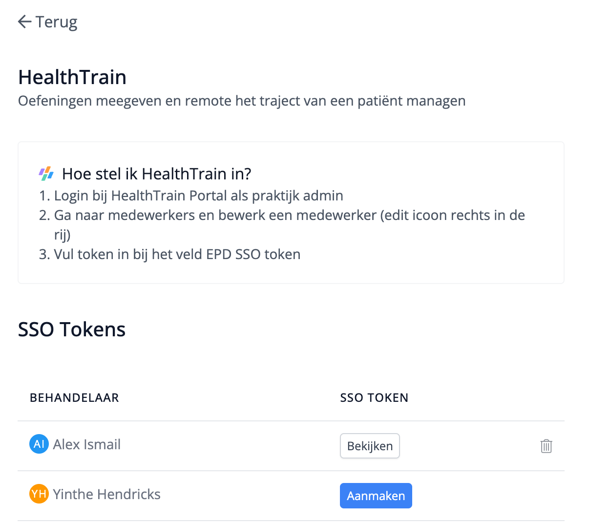 Activatie van de HealthTrain integratie in Flux door middel van SSO tokens​​​​‌﻿‍﻿​‍​‍‌‍﻿﻿‌﻿​‍‌‍‍‌‌‍‌﻿‌‍‍‌‌‍﻿‍​‍​‍​﻿‍‍​‍​‍‌﻿​﻿‌‍​‌‌‍﻿‍‌‍‍‌‌﻿‌​‌﻿‍‌​‍﻿‍‌‍‍‌‌‍﻿﻿​‍​‍​‍﻿​​‍​‍‌‍‍​‌﻿​‍‌‍‌‌‌‍‌‍​‍​‍​﻿‍‍​‍​‍​‍﻿﻿‌﻿​﻿‌﻿‌​‌﻿‌‌‌‍‌​‌‍‍‌‌‍﻿﻿​‍﻿﻿‌‍‍‌‌‍﻿‍‌﻿‌​‌‍‌‌‌‍﻿‍‌﻿‌​​‍﻿﻿‌‍‌‌‌‍‌​‌‍‍‌‌﻿‌​​‍﻿﻿‌‍﻿‌‌‍﻿﻿‌‍‌​‌‍‌‌​﻿﻿‌‌﻿​​‌﻿​‍‌‍‌‌‌﻿​﻿‌‍‌‌‌‍﻿‍‌﻿‌​‌‍​‌‌﻿‌​‌‍‍‌‌‍﻿﻿‌‍﻿‍​﻿‍﻿‌‍‍‌‌‍‌​​﻿﻿‌​﻿​​​﻿‍‌​﻿‌‌​﻿‌‍​﻿‌‍​﻿​‍​﻿‌​​﻿‌​​‍﻿‌​﻿​‍​﻿‌​‌‍‌​​﻿​﻿​‍﻿‌​﻿‌​​﻿​‌​﻿‌​​﻿​﻿​‍﻿‌‌‍​‌‌‍‌‍‌‍‌‌​﻿‌‍​‍﻿‌​﻿​﻿‌‍​‌​﻿‍​‌‍​‌​﻿‌‌‌‍‌‍​﻿‌‌​﻿​‌​﻿‌‍​﻿​‍​﻿‌​‌‍​﻿​﻿‍﻿‌﻿‌​‌﻿‍‌‌﻿​​‌‍‌‌​﻿﻿‌‌‍‌​‌‍﻿﻿‌‍​﻿​﻿‍﻿‌﻿​​‌‍​‌‌﻿‌​‌‍‍​​﻿﻿‌‌‍​‍‌‍﻿﻿‌‍‌​‌﻿‍‌​‍‌‌​﻿‌‌‌​​‍‌‌﻿﻿‌‍‍﻿‌‍‌‌‌﻿‍‌​‍‌‌​﻿​﻿‌​‌​​‍‌‌​﻿​﻿‌​‌​​‍‌‌​﻿​‍​﻿​‍‌‍‌‌​﻿​‌‌‍​﻿​﻿​﻿​﻿‍​​﻿‌﻿​﻿‌﻿​﻿‍​​﻿​﻿​﻿​﻿‌‍‌‍​﻿‌‍​‍‌‌​﻿​‍​﻿​‍​‍‌‌​﻿‌‌‌​‌​​‍﻿‍‌‍​‌‌‍﻿​‌﻿‌​​﻿﻿﻿‌‍​‍‌‍​‌‌﻿​﻿‌‍‌‌‌‌‌‌‌﻿​‍‌‍﻿​​﻿﻿‌​‍‌‌​﻿​‍‌​‌‍‌﻿​﻿‌﻿‌​‌﻿‌‌‌‍‌​‌‍‍‌‌‍﻿﻿​‍‌‍‌‍‍‌‌‍‌​​﻿﻿‌​﻿​​​﻿‍‌​﻿‌‌​﻿‌‍​﻿‌‍​﻿​‍​﻿‌​​﻿‌​​‍﻿‌​﻿​‍​﻿‌​‌‍‌​​﻿​﻿​‍﻿‌​﻿‌​​﻿​‌​﻿‌​​﻿​﻿​‍﻿‌‌‍​‌‌‍‌‍‌‍‌‌​﻿‌‍​‍﻿‌​﻿​﻿‌‍​‌​﻿‍​‌‍​‌​﻿‌‌‌‍‌‍​﻿‌‌​﻿​‌​﻿‌‍​﻿​‍​﻿‌​‌‍​﻿​‍‌‍‌﻿‌​‌﻿‍‌‌﻿​​‌‍‌‌​﻿﻿‌‌‍‌​‌‍﻿﻿‌‍​﻿​‍‌‍‌﻿​​‌‍​‌‌﻿‌​‌‍‍​​﻿﻿‌‌‍​‍‌‍﻿﻿‌‍‌​‌﻿‍‌​‍‌‌​﻿‌‌‌​​‍‌‌﻿﻿‌‍‍﻿‌‍‌‌‌﻿‍‌​‍‌‌​﻿​﻿‌​‌​​‍‌‌​﻿​﻿‌​‌​​‍‌‌​﻿​‍​﻿​‍‌‍‌‌​﻿​‌‌‍​﻿​﻿​﻿​﻿‍​​﻿‌﻿​﻿‌﻿​﻿‍​​﻿​﻿​﻿​﻿‌‍‌‍​﻿‌‍​‍‌‌​﻿​‍​﻿​‍​‍‌‌​﻿‌‌‌​‌​​‍﻿‍‌‍​‌‌‍﻿​‌﻿‌​​‍‌‍‌﻿​​‌‍‌‌‌﻿​‍‌﻿​﻿‌﻿​​‌‍‌‌‌‍​﻿‌﻿‌​‌‍‍‌‌﻿‌‍‌‍‌‌​﻿﻿‌‌﻿​​‌﻿‌‌‌‍​‍‌‍﻿​‌‍‍‌‌﻿​﻿‌‍‍​‌‍‌‌‌‍‌​​‍​‍‌﻿﻿‌