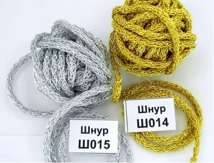 Декоративный шнур Limil № 15 серебристый - Tricolor Декоративный шнур Limil № 15 серебристый - интернет-магазин tricolor.com.ua