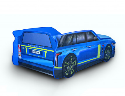 Кровать машина Джип Range Rover синяя 80х170 ДСП - Tricolor Кровать машина Джип Range Rover синяя 80х170 ДСП - изображение 2 - интернет-магазин tricolor.com.ua