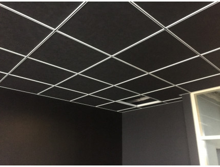 Акустическая влагостойкая гладкая плита Rockfon Industrial Black 1200x600x25 - Tricolor Акустическая влагостойкая гладкая плита Rockfon Industrial Black 1200x600x25 - интернет-магазин tricolor.com.ua