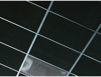 Акустическая влагостойкая гладкая плита Rockfon Industrial Black 1200x600x25 - Tricolor Акустическая влагостойкая гладкая плита Rockfon Industrial Black 1200x600x25 - изображение 3 - интернет-магазин tricolor.com.ua