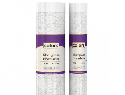 Стеклохолст Colors Premium W40 (40 г/м2) 1м x 20 м - Tricolor Стеклохолст Colors Premium W40 (40 г/м2) 1м x 20 м - изображение 2 - интернет-магазин tricolor.com.ua