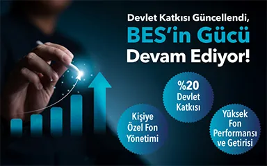 BES'te %20 Devlet Katkısı