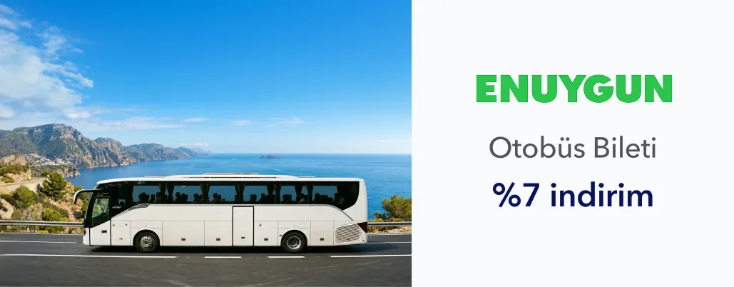 Enuygun Otobüs Bileti İndirimi
