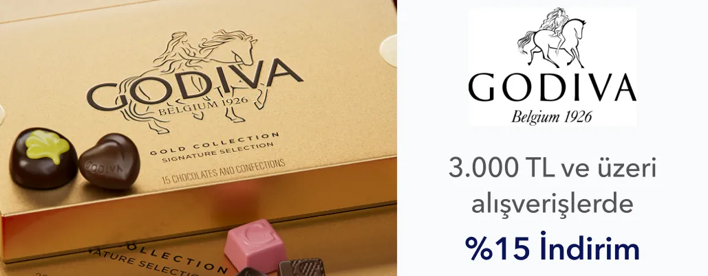 Godiva İndirim Kampanyası