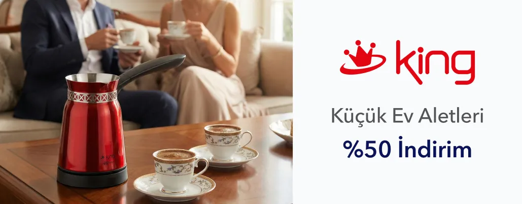 King Ev Aletleri İndirim Kampanyası