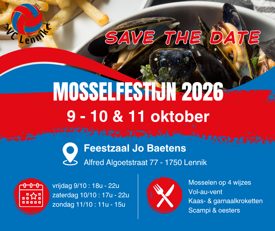 Uitnodiging mosselfestijn
