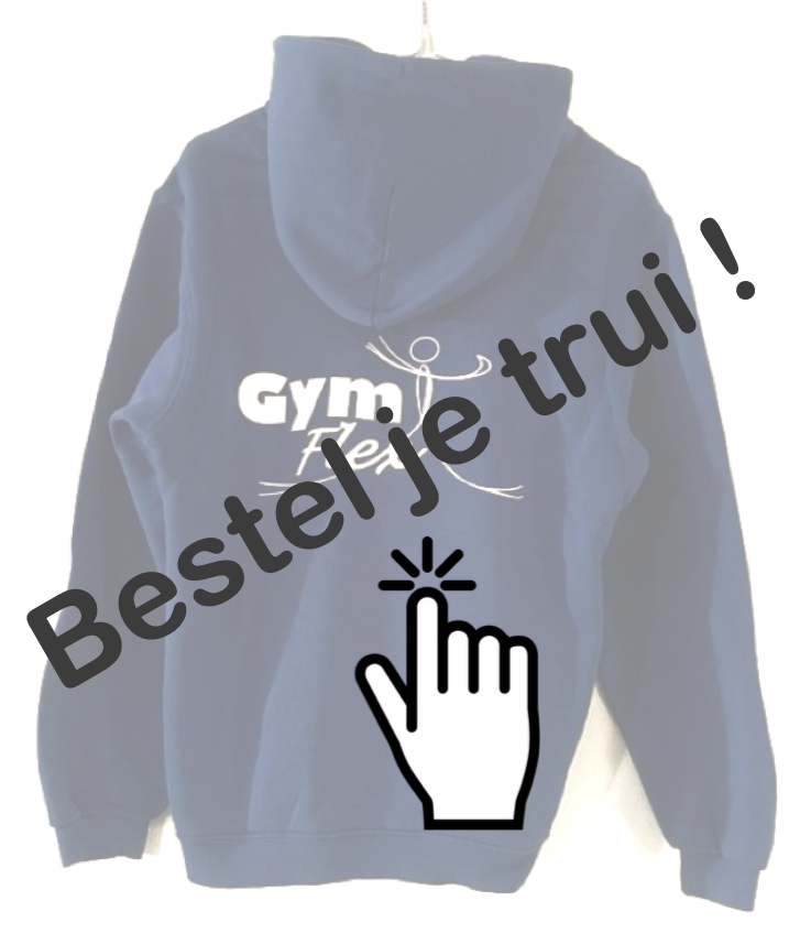 Link naar het bestelformulier van de GymFlex hoodie