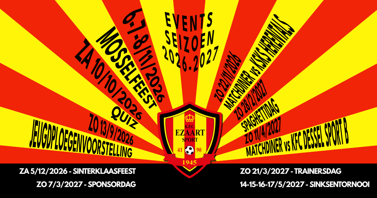 Events 2026-2027