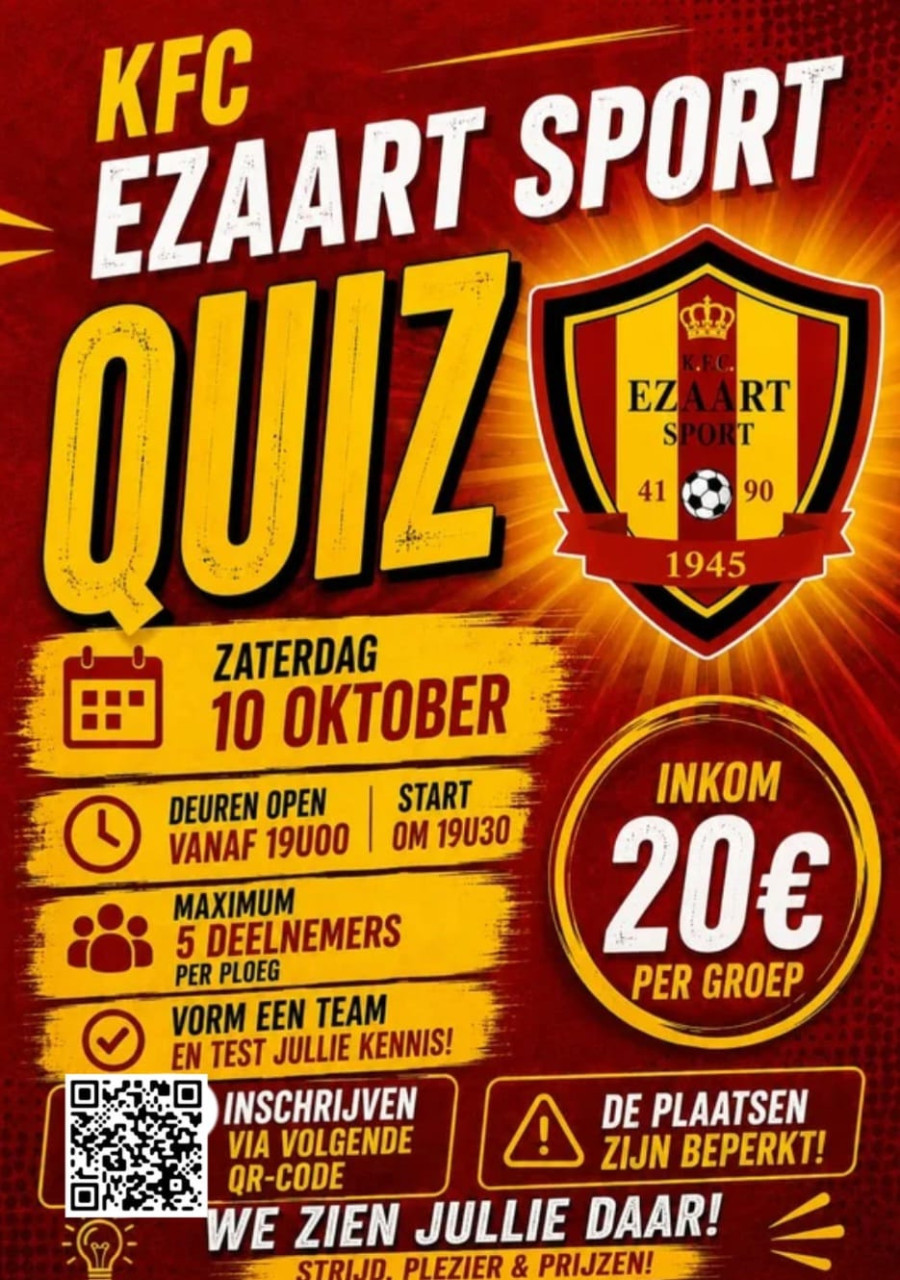KFC Ezaart Sport - QUIZ