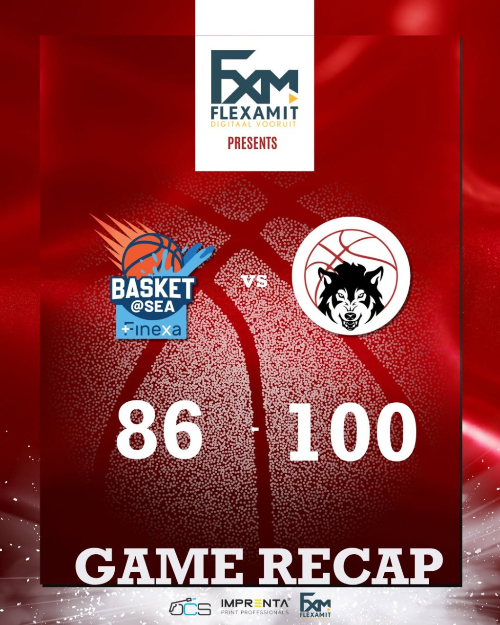 Wolves A tegen Finexa Basket@Sea