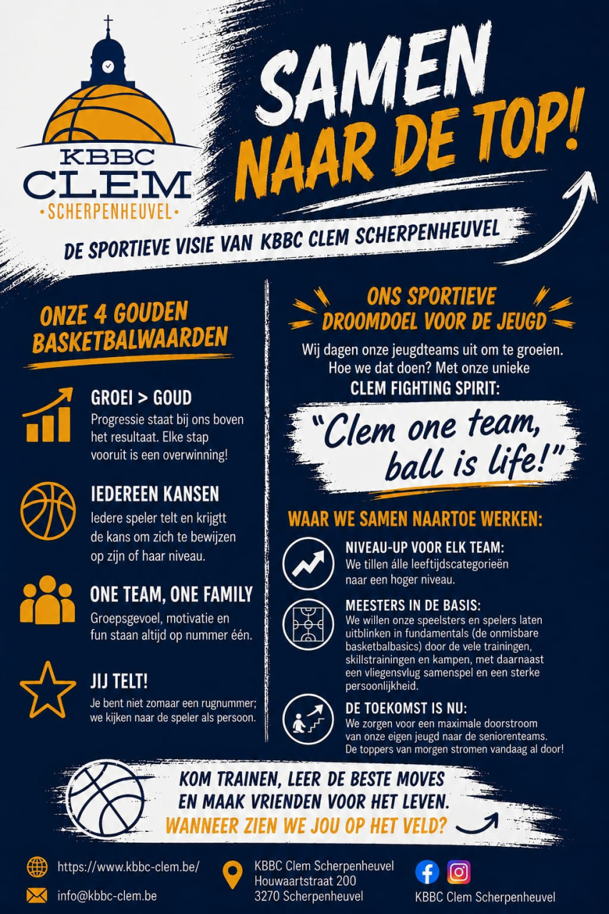 sportieve visie Clem