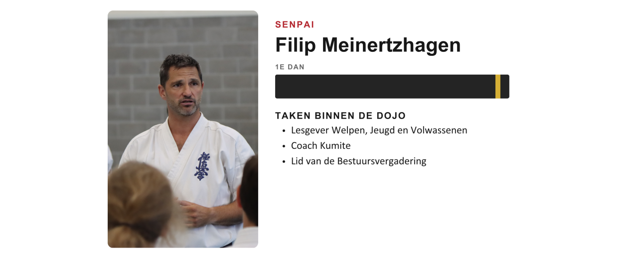 Lesgever van Ookami Dojo
