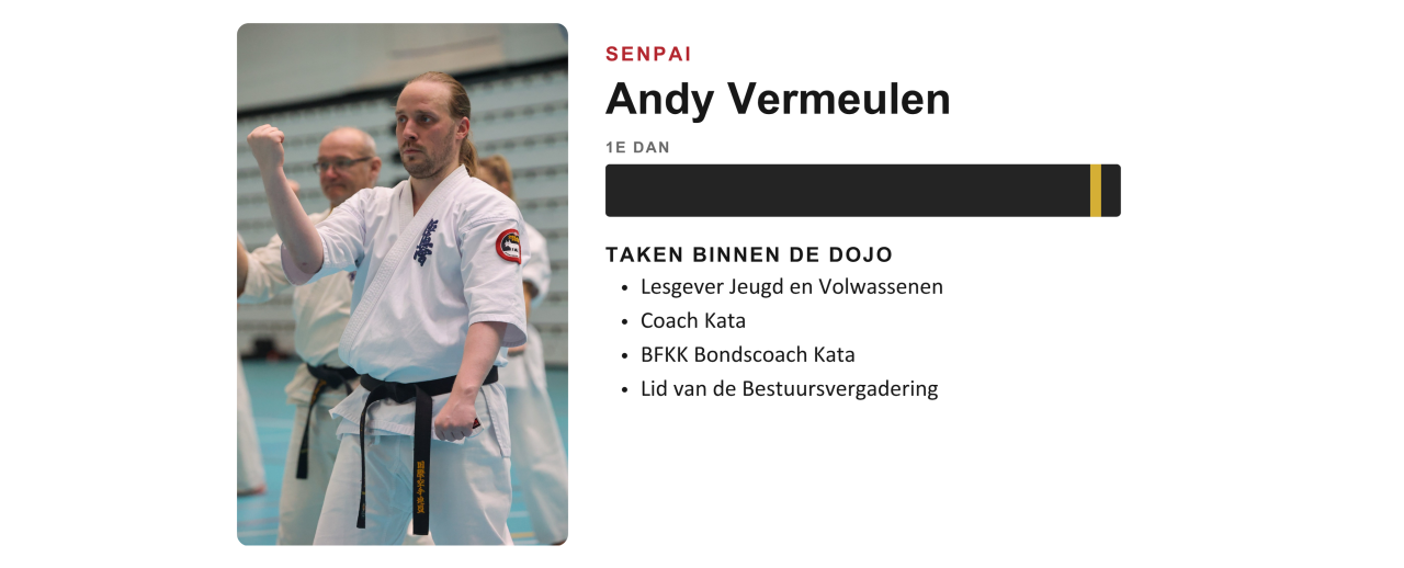 Lesgever van Ookami Dojo