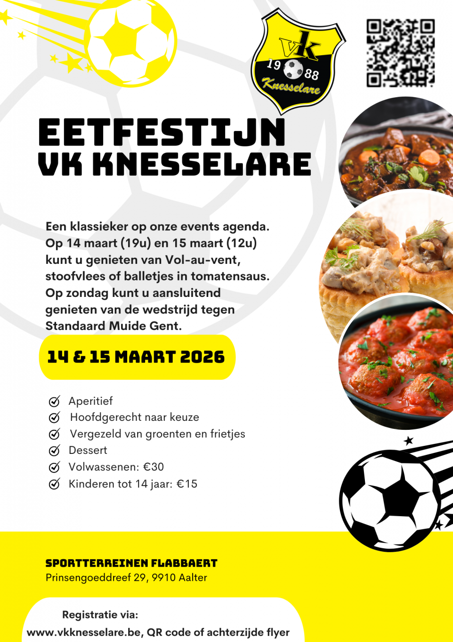 Inschrijven eetfestijn