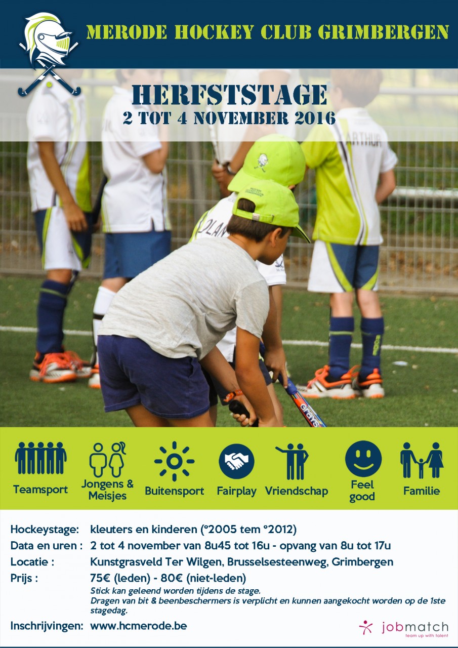 Flyer Herststage 2016
