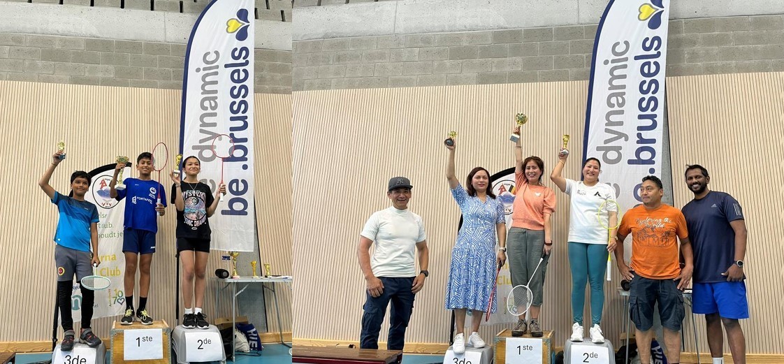Winnars Badminton toernooi 2024