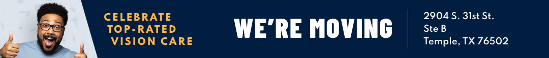 We're moving
