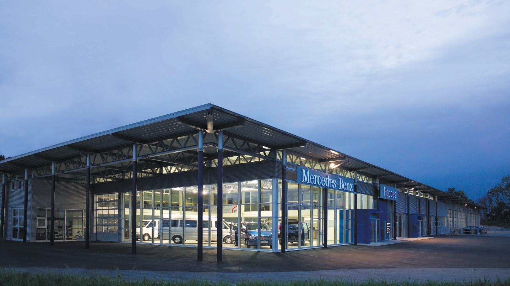 Georg Pappas Automobil GmbH, Gewerbestraße in Eugendorf