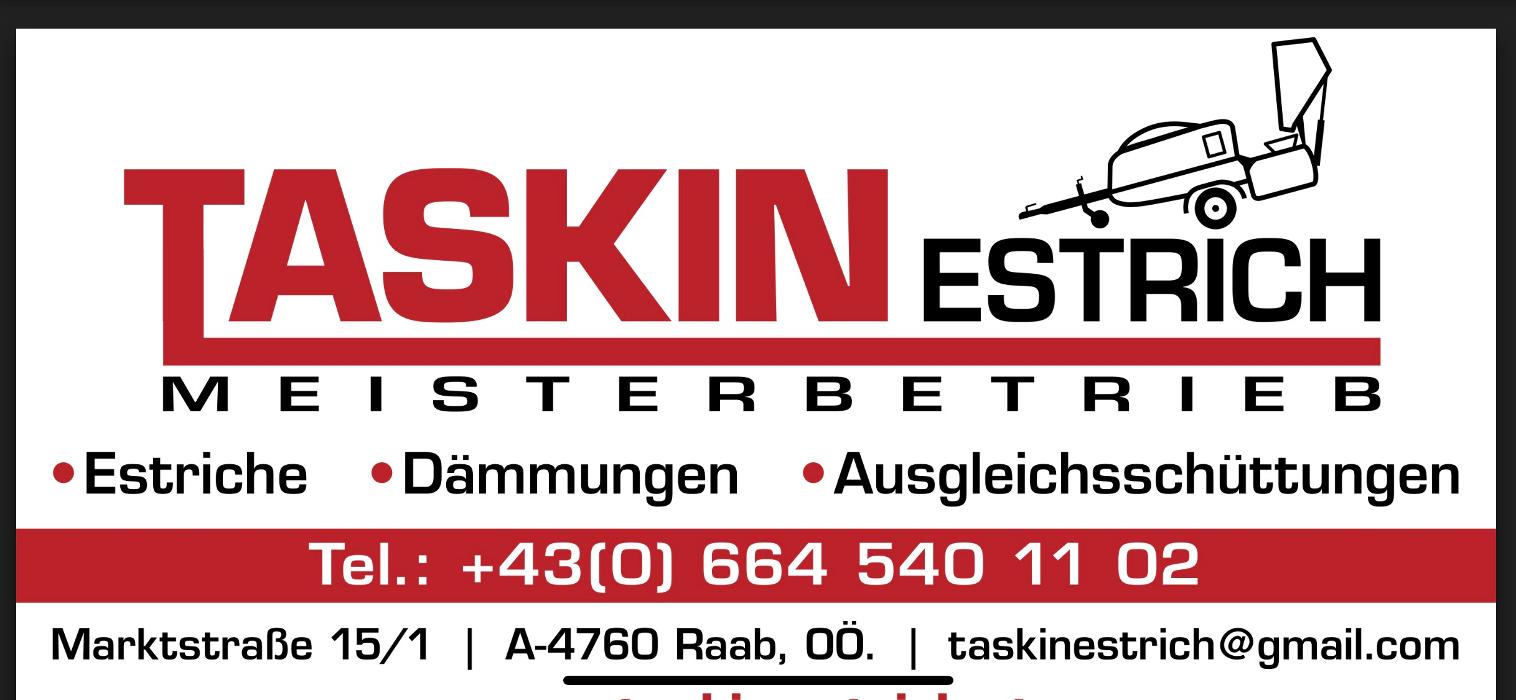 Taskin Estrich Meisterbetrieb, Am Etzlgrund in Raab