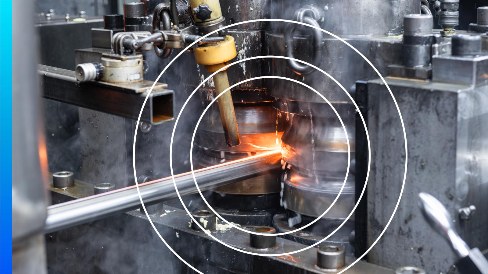 Mannesmann Precision Tubes GmbH, Werk Wickede, Marscheidstraße in Wickede (Ruhr)