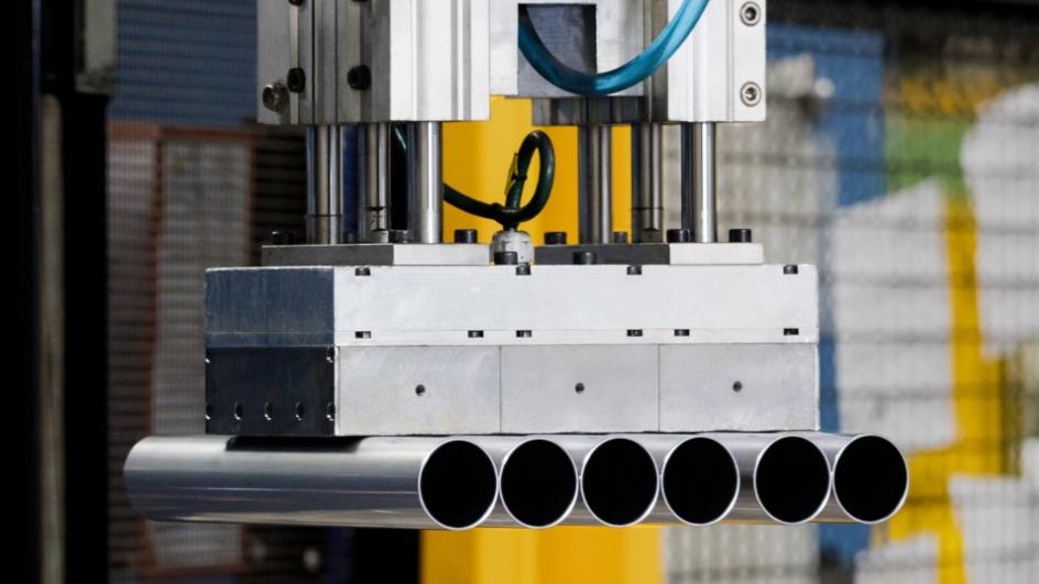 Mannesmann Precision Tubes GmbH, Werk Wickede, Marscheidstraße in Wickede (Ruhr)