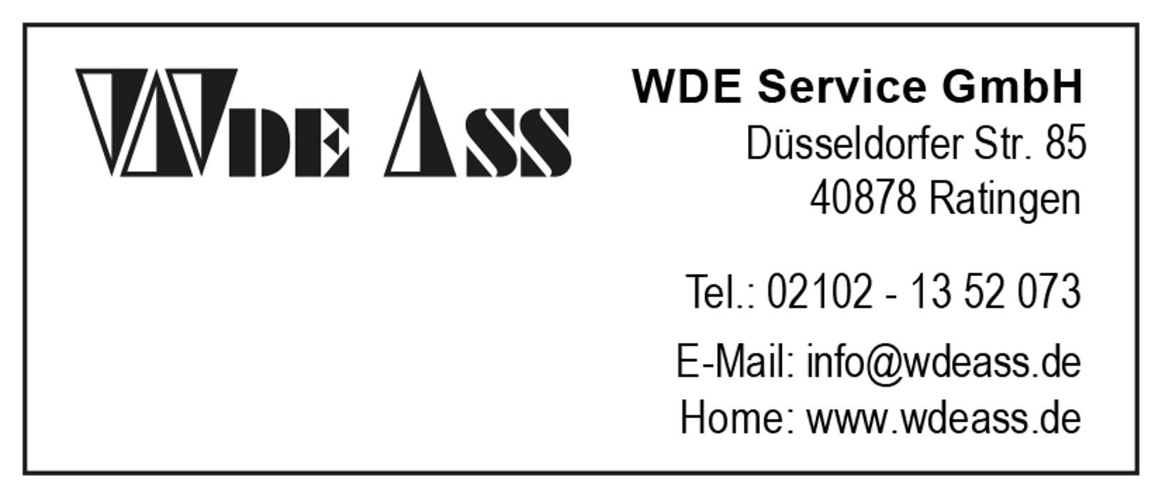 Bild zu WDE Service GmbH in Ratingen Bild zu WDE Service GmbH in Ratingen