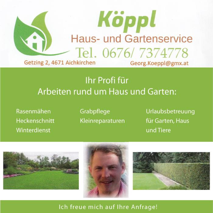 Köppl Haus- und Gartenservice, Getzing in Getzing