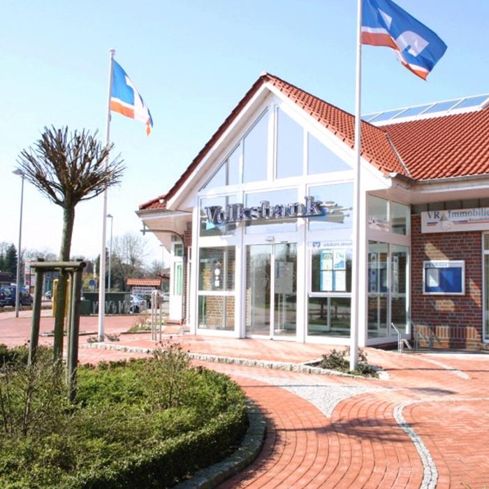 Fehntjer VR Bank, Filiale Collinghorst, Hauptstraße in Rhauderfehn