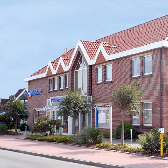 Fehntjer VR Bank, Filiale Ostrhauderfehn, Hauptstraße in Ostrhauderfehn