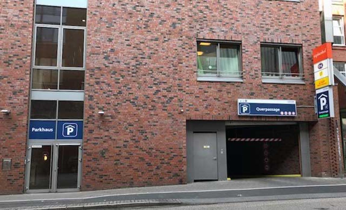 CONTIPARK Parkhaus Querpassage, Hopfenstraße in Kiel