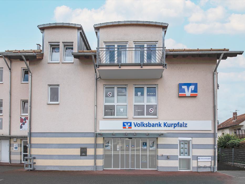 Volksbank Kurpfalz eG - Filiale Hemsbach, Am Kurpfalzkreisel in Hemsbach