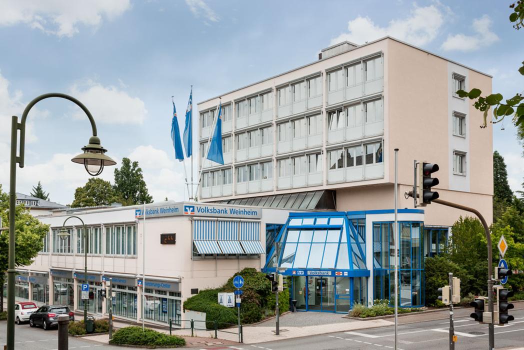 Volksbank Kurpfalz eG - Hauptstelle Weinheim, Bismarckstraße in Weinheim