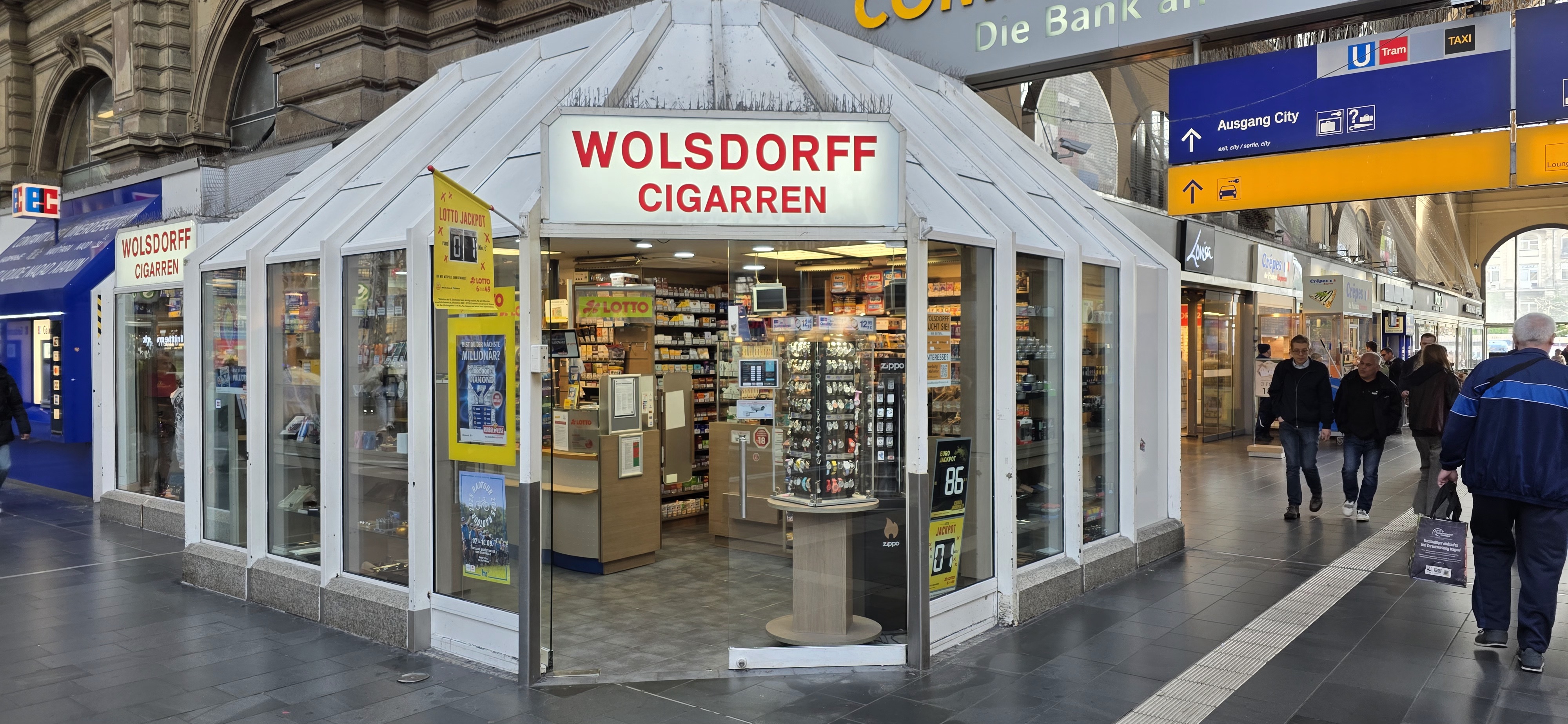 WOLSDORFF TOBACCO GmbH - 1 Bewertung - Frankfurt am Main Bahnhofsviertel -  Am Hauptbahnhof