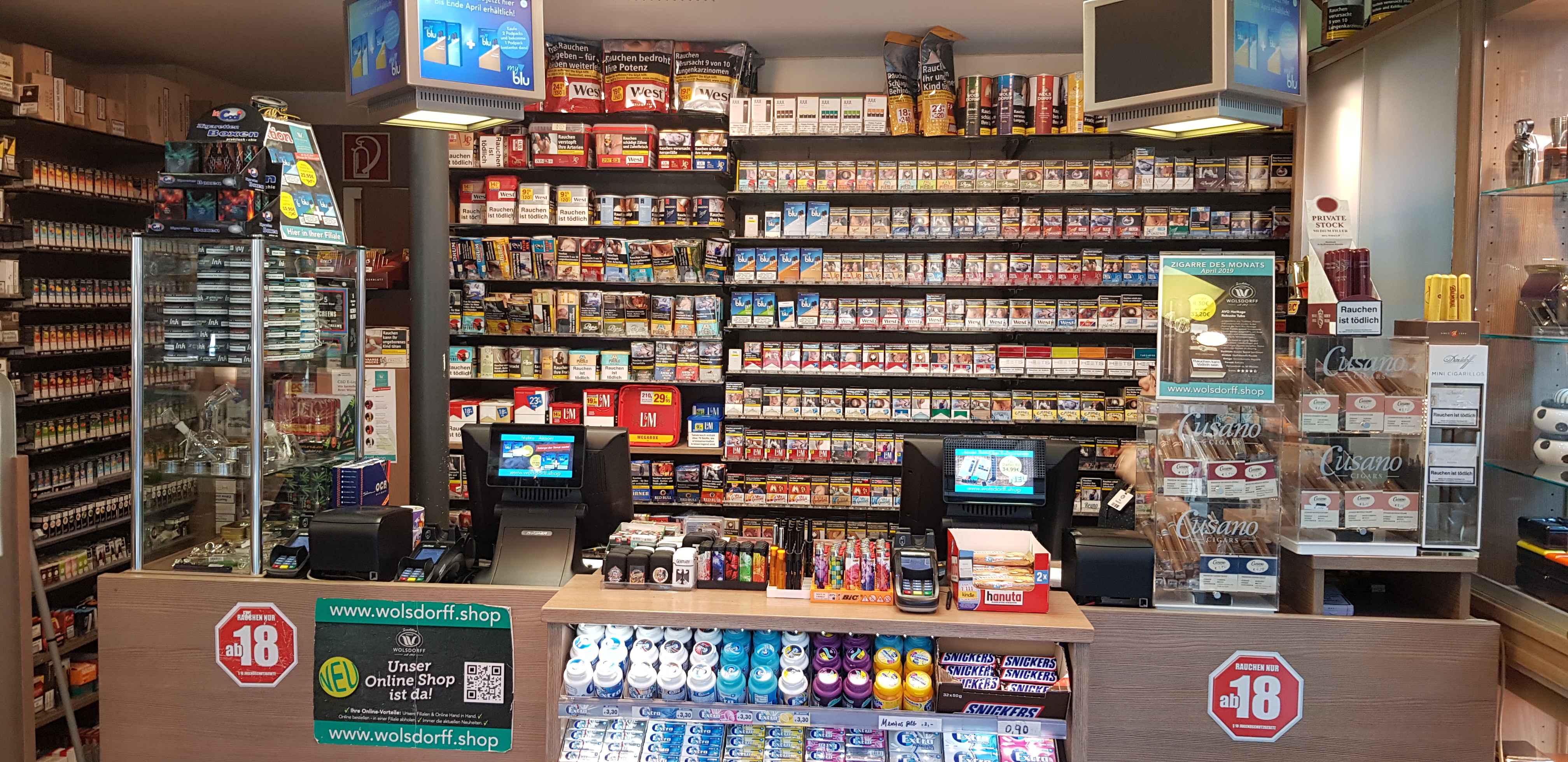 WOLSDORFF TOBACCO GmbH, Frankfurt am Main - Am Hauptbahnhof, DE