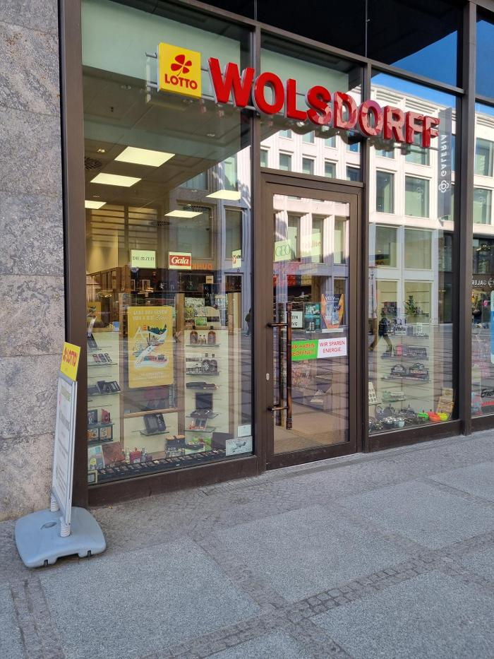 WOLSDORFF TOBACCO GmbH, Gorkistraße in Berlin