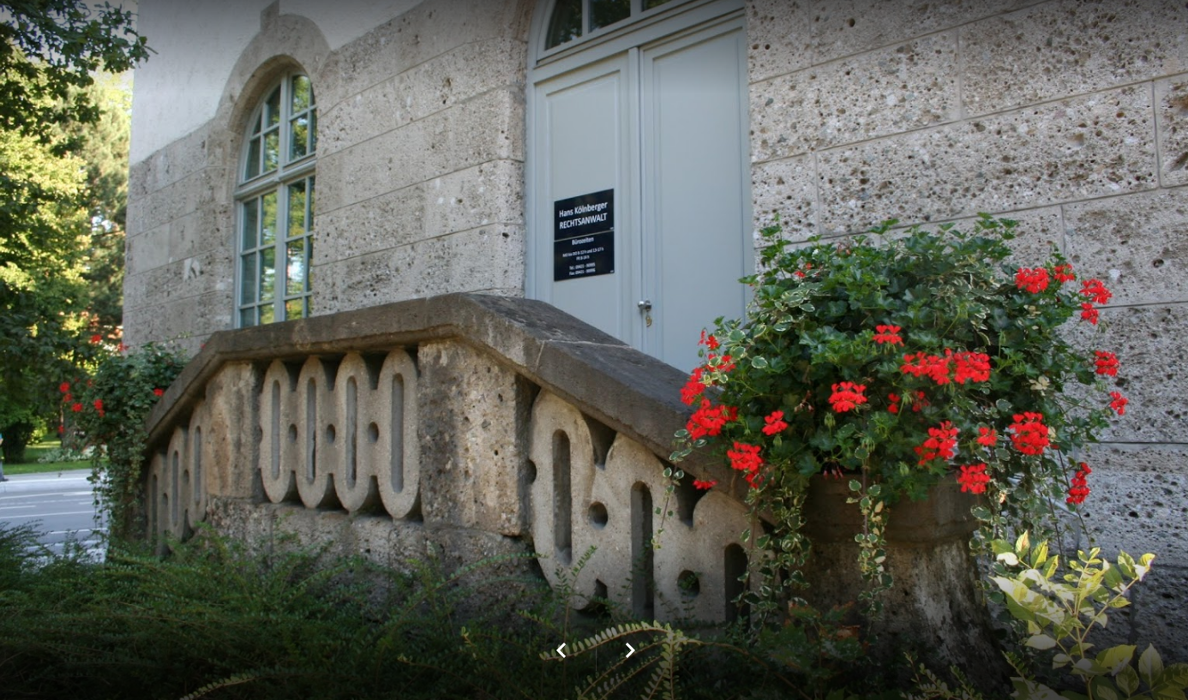 Rechtsanwalt Hans Kölnberger, Bahnhofplatz in Straubing