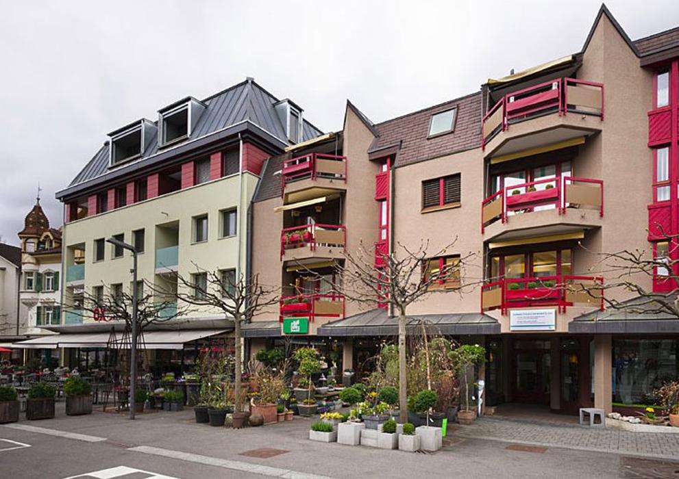 Röthlisberger Beat und Finger Martin, Marktgasse in Interlaken