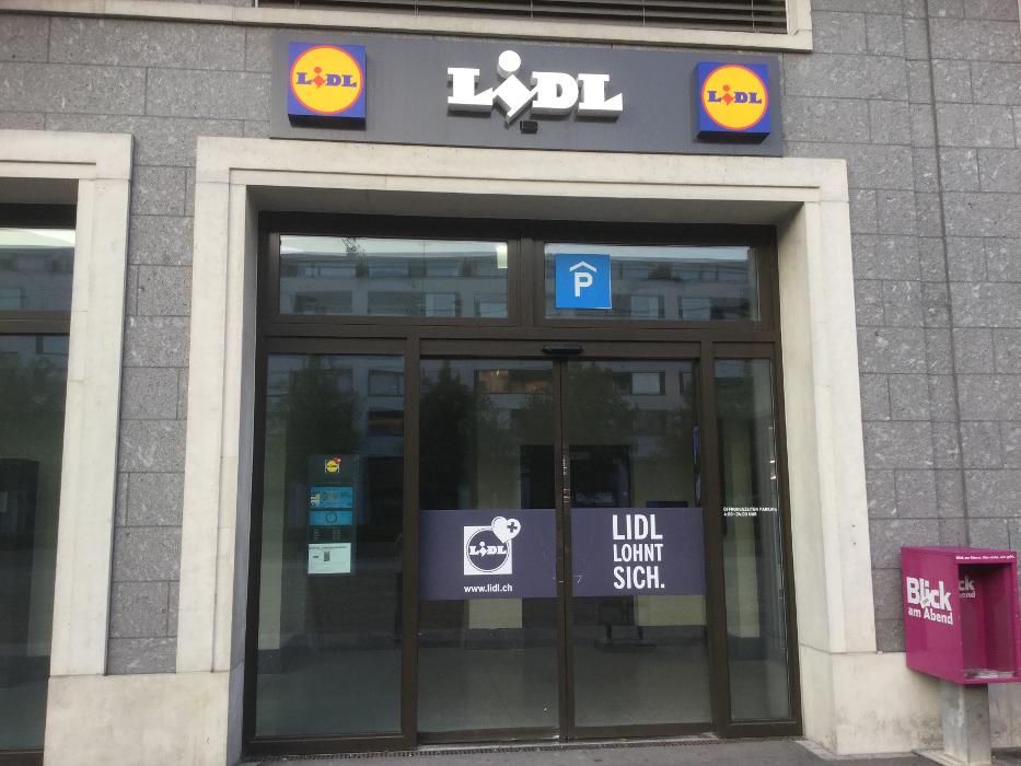 Lidl Schweiz, Grünaustrasse in Dietikon