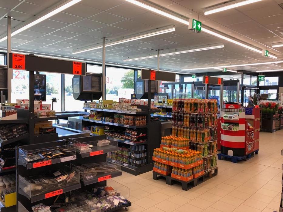 Lidl Schweiz, Bahnweg Nord in Sevelen