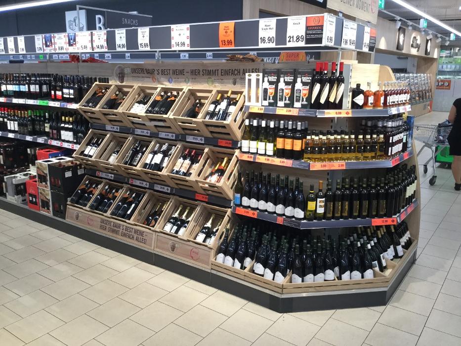 Lidl Schweiz, Wolfrietstrasse in Wangs