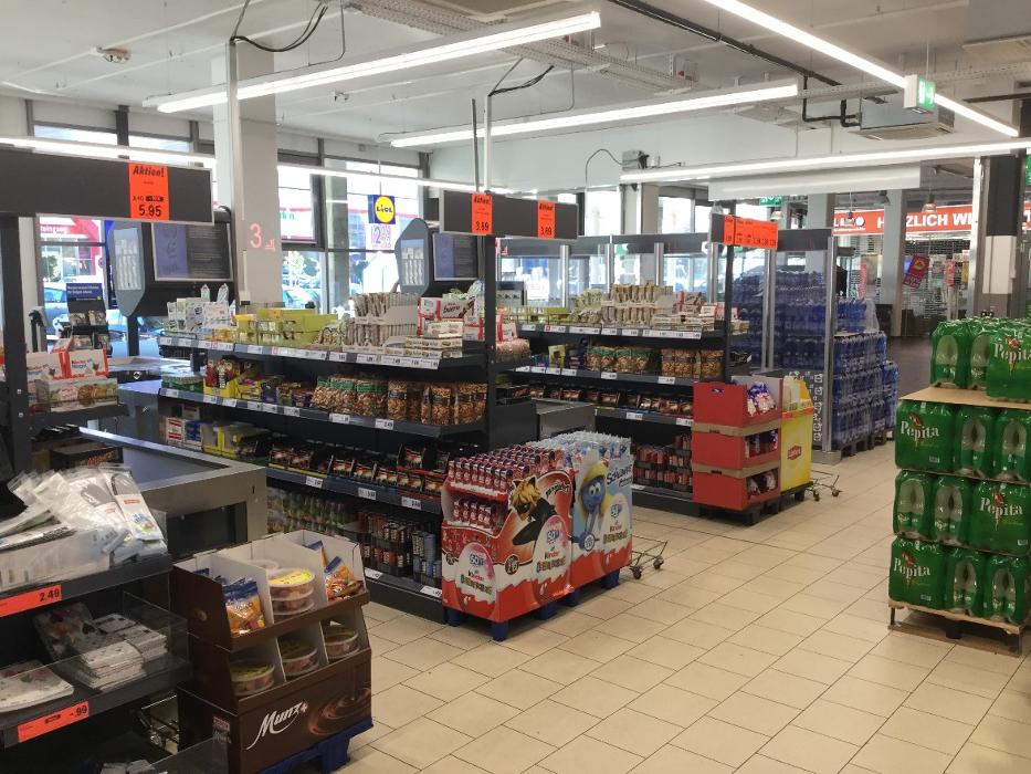 Lidl Schweiz, Wolfrietstrasse in Wangs