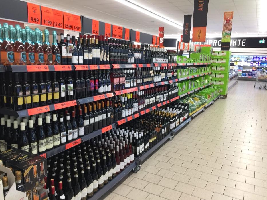 Lidl Schweiz, Eichenaustrasse in Buchs