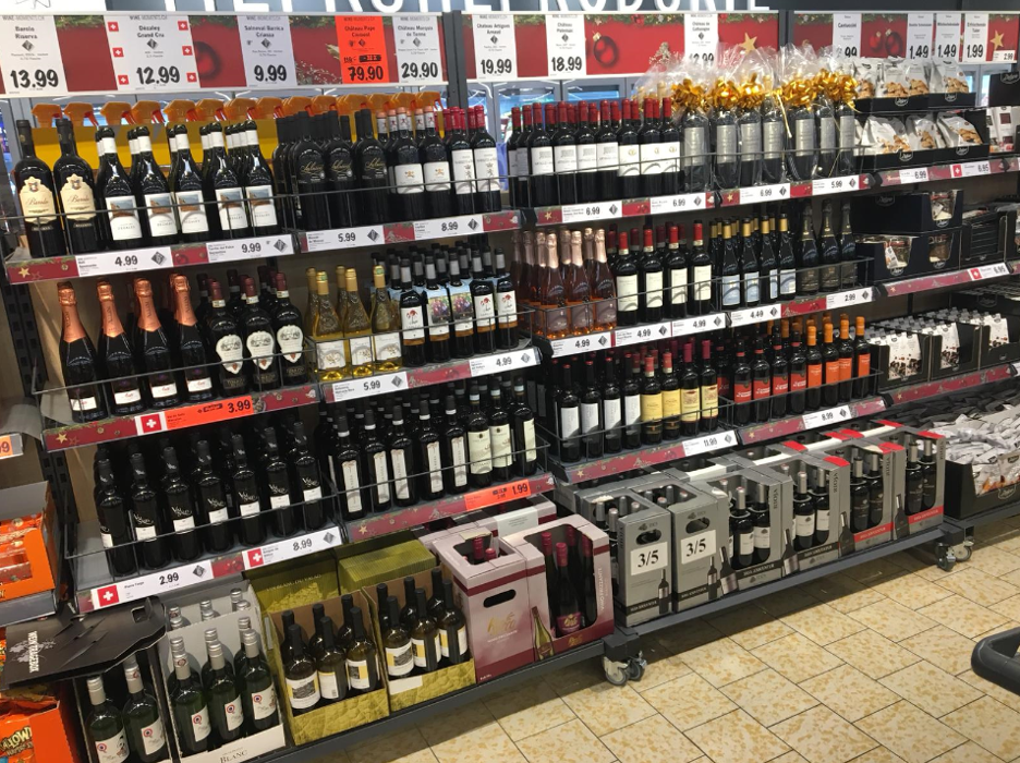 Lidl Schweiz, Böllistrasse in Oeschgen