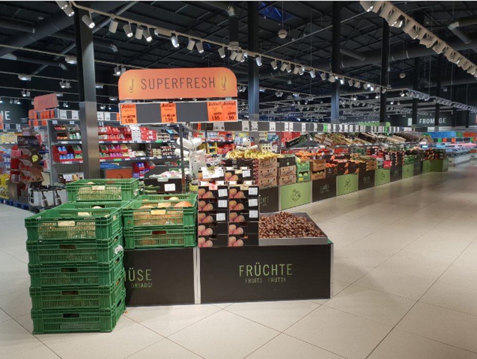 Lidl Suisse, Rue du Levant in Martigny