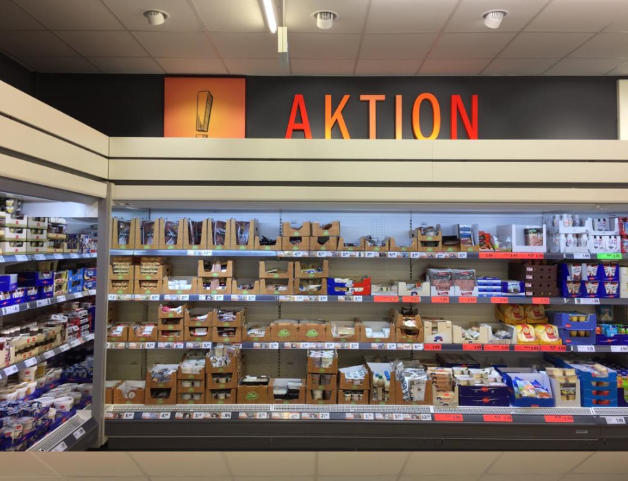 Lidl Schweiz, Industriestrasse in Düdingen