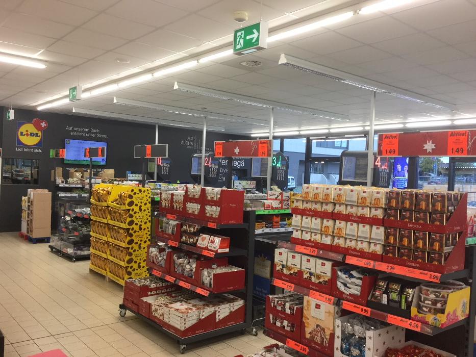 Lidl Schweiz, Schützenhausstrasse in Pfäffikon (ZH)